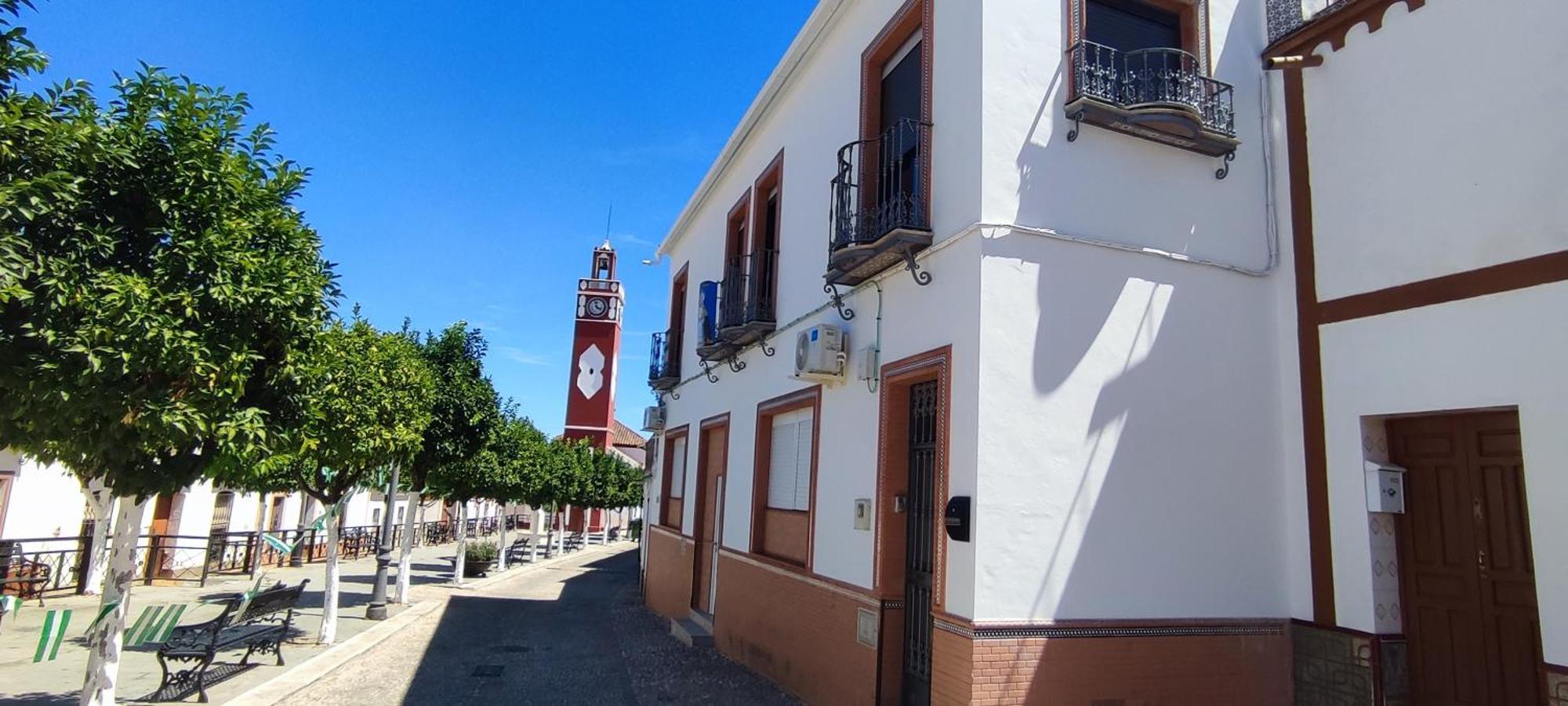 Apartamentos De Don Juan Almadén de la Plata Exteriör bild